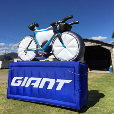 Bicicleta inflable