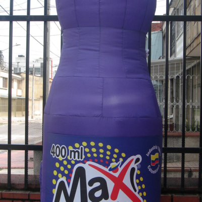 Botella Inflable maxi Uva