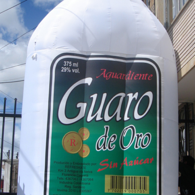 Botella Inflable Guaro