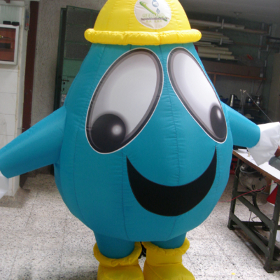 Disfraz Gota Azul