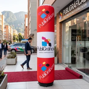 Cilindro Inflable Publicitario Tótem